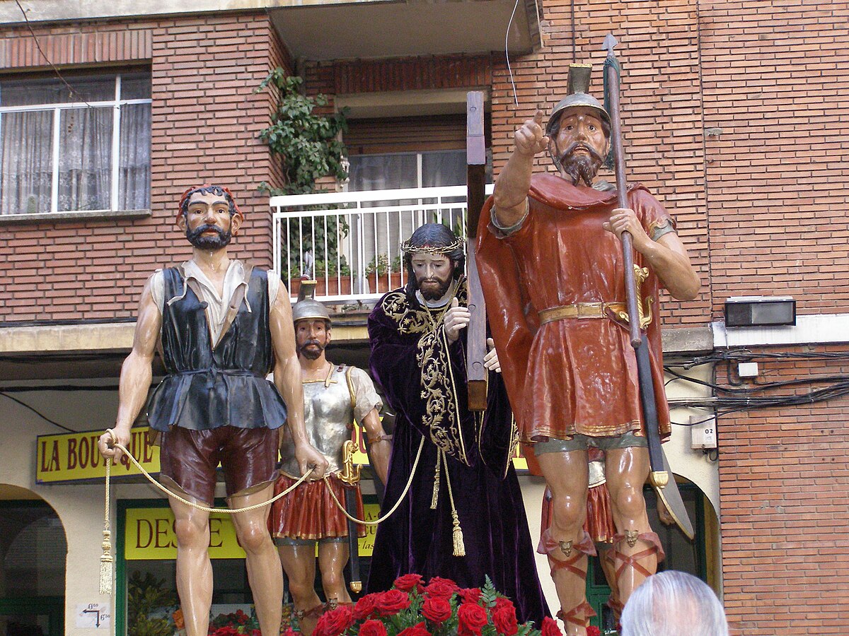 Paso de Jesús Nazareno en Zamora durante la Semana Santa