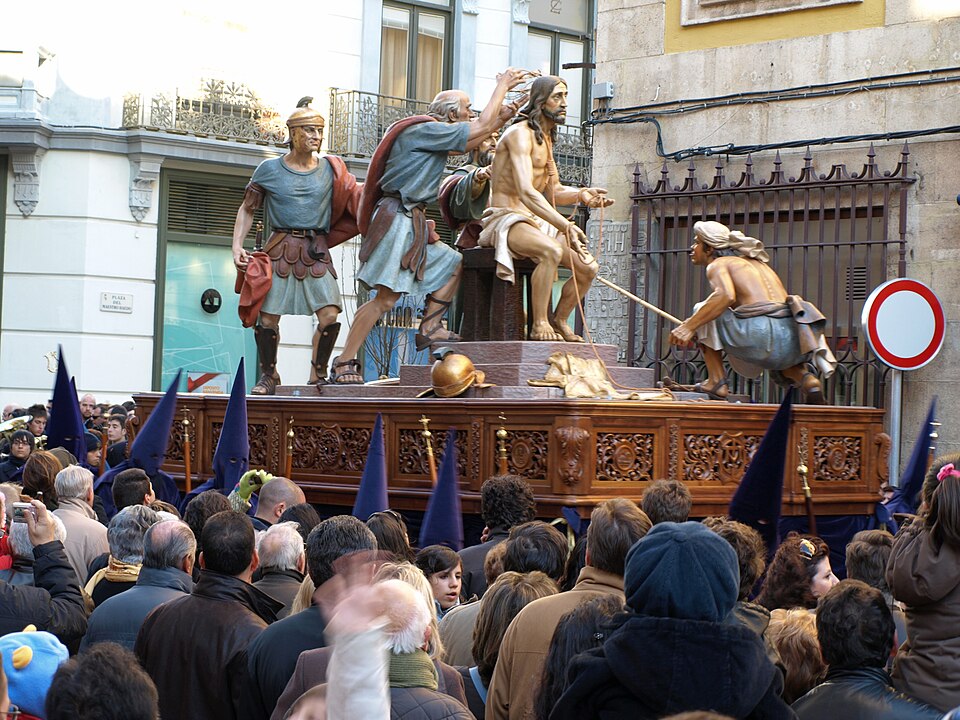 Procesión de la Cofradía de la Santa Vera Cruz en Zamora