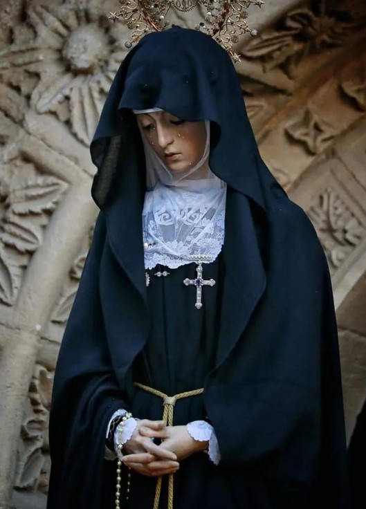 Virgen de la Soledad en Zamora